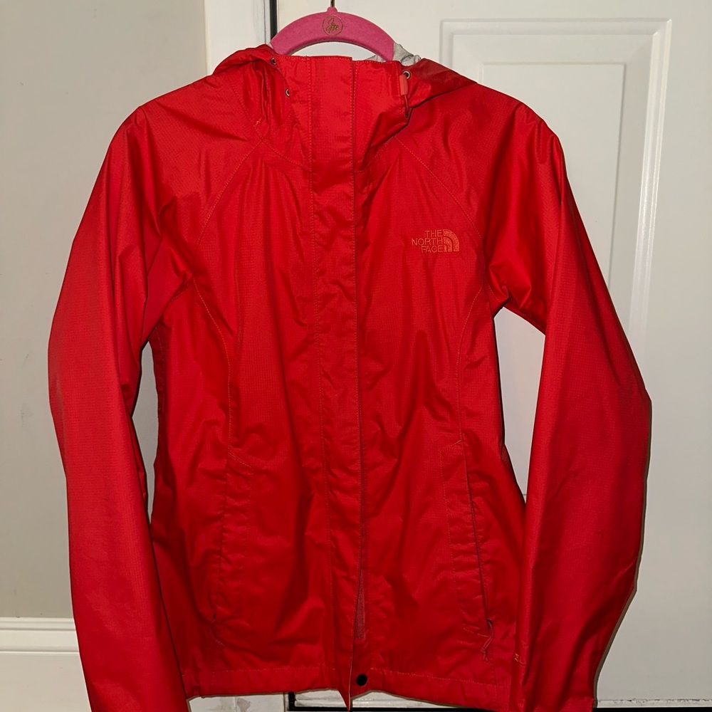 The North Face Red Rain Jacket